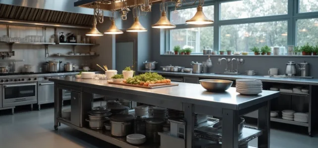 La table inox professionnelle : le pilier incontournable des cuisines modernes